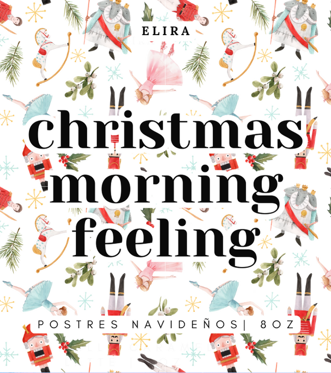 Vela Christmas Morning- Postres Navideños