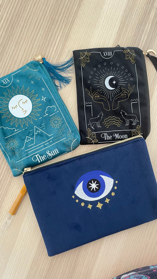 Bolsas/Neceseres- Tarot + All seeing eye